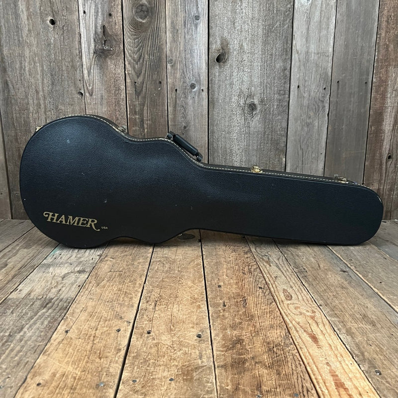 SOLD - Hamer Artist Custom 2004 Amber - Mahar's Vintage Guitars