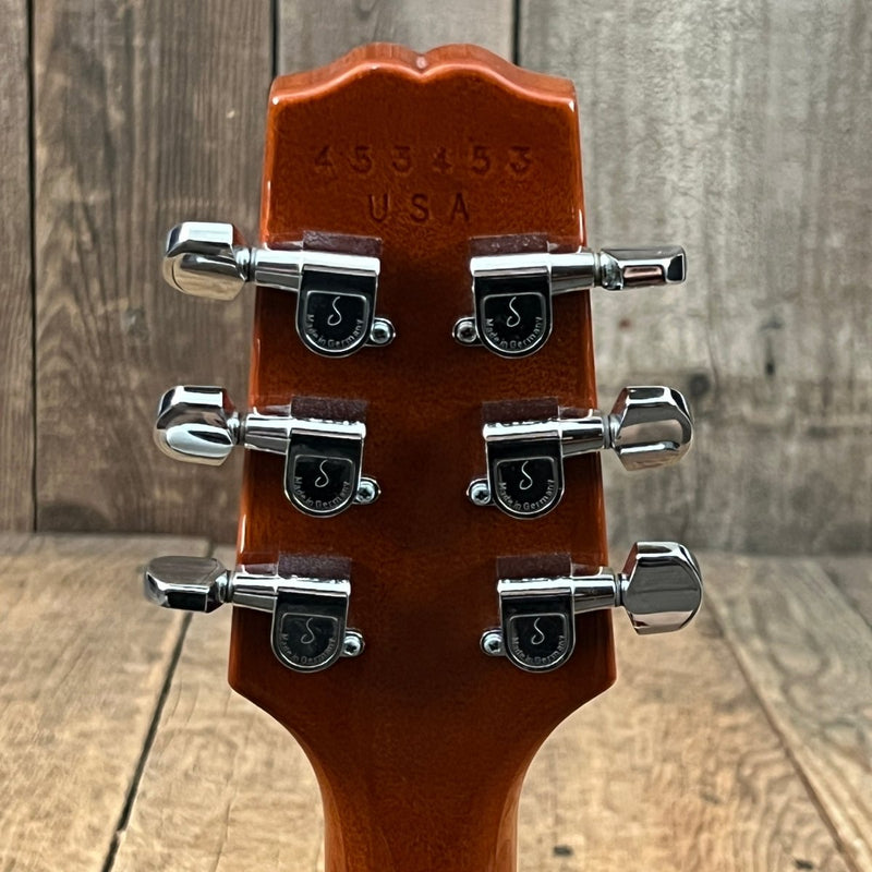 SOLD - Hamer Artist Custom 2004 Amber - Mahar's Vintage Guitars