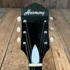 SOLD - Harmony H - 66 Vibra Jet 1963 Red Burst - Mahar's Vintage Guitars