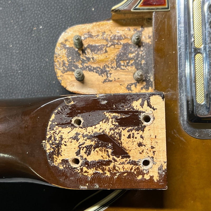 SOLD - Harmony H - 75 1960 through 1963 Honey Burst - Mahar's Vintage Guitars