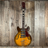 SOLD - Harmony H - 75 1960 through 1963 Honey Burst - Mahar's Vintage Guitars