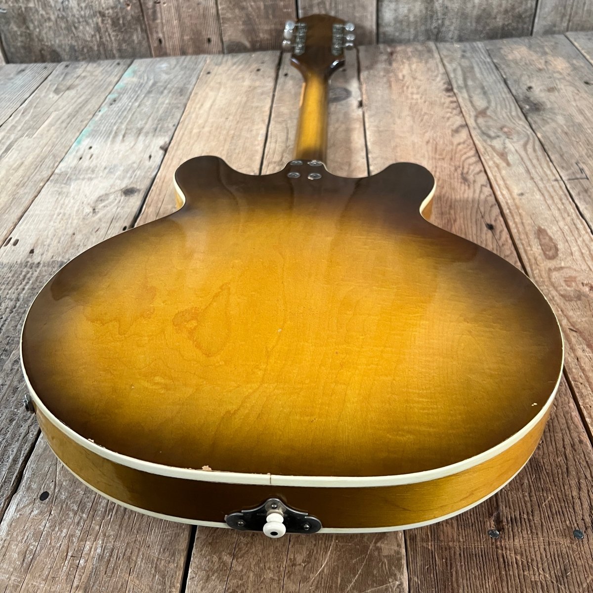 【レア】bushdebrunt harmony25 タンカラー Harmony H-75 1960 through 1963 Honey Burst – Mahar's Vintage Guitars