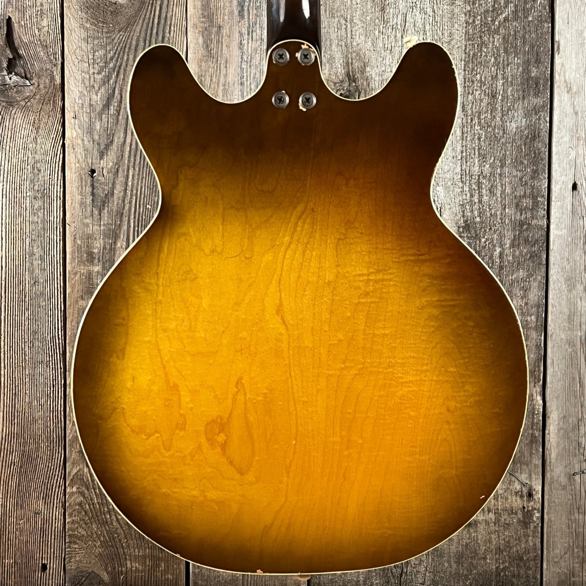 SOLD - Harmony H - 75 1960 through 1963 Honey Burst - Mahar's Vintage Guitars
