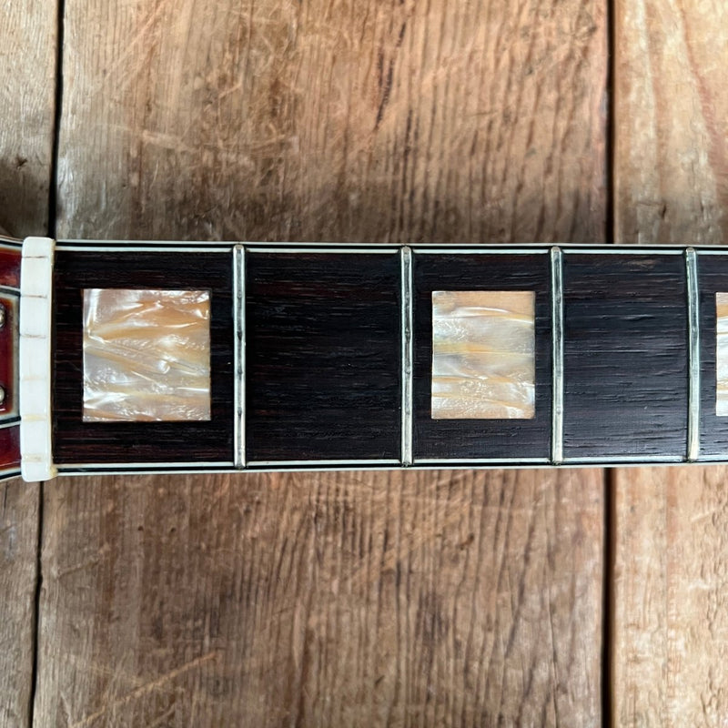 SOLD - Harmony H - 77 Redburst 1963 with Bigsby - Mahar's Vintage Guitars