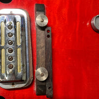 SOLD - Harmony H - 77 Redburst 1963 with Bigsby - Mahar's Vintage Guitars