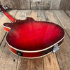 SOLD - Harmony H - 77 Redburst 1963 with Bigsby - Mahar's Vintage Guitars