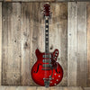 SOLD - Harmony H - 77 Redburst 1963 with Bigsby - Mahar's Vintage Guitars