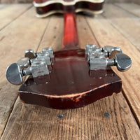 SOLD - Harmony H - 77 Redburst 1963 with Bigsby - Mahar's Vintage Guitars