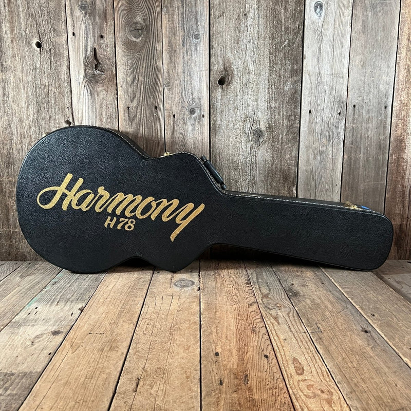 SOLD - Harmony H - 77 Redburst 1963 with Bigsby - Mahar's Vintage Guitars