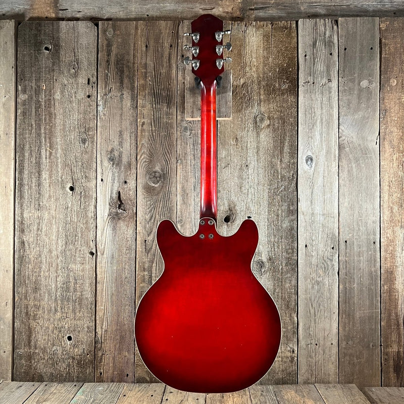 SOLD - Harmony H - 77 Redburst 1963 with Bigsby - Mahar's Vintage Guitars