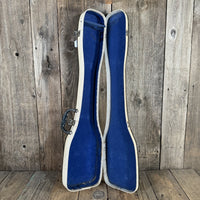 SOLD - Harmony H2 Lap Steel 1962 White MOTS Pearloid - Mahar's Vintage Guitars