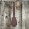 SOLD - Harmony H2 Lap Steel 1962 White MOTS Pearloid - Mahar's Vintage Guitars