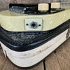 SOLD - Harmony H2 Lap Steel 1962 White MOTS Pearloid - Mahar's Vintage Guitars