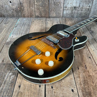 SOLD - Harmony Meteor H - 70 1959 Sunburst - Mahar's Vintage Guitars