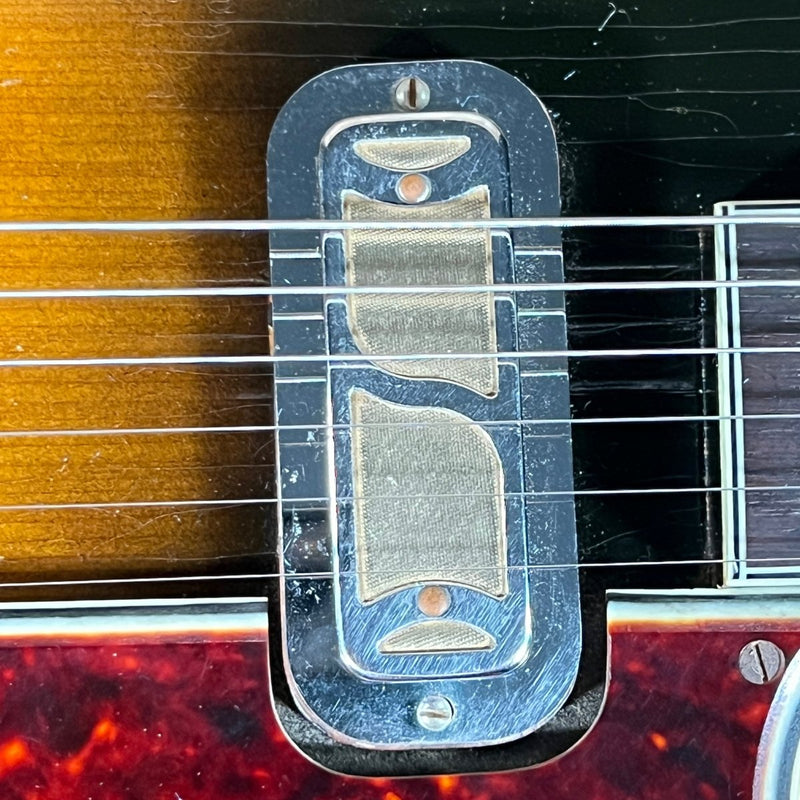 SOLD - Harmony Meteor H - 70 1959 Sunburst - Mahar's Vintage Guitars