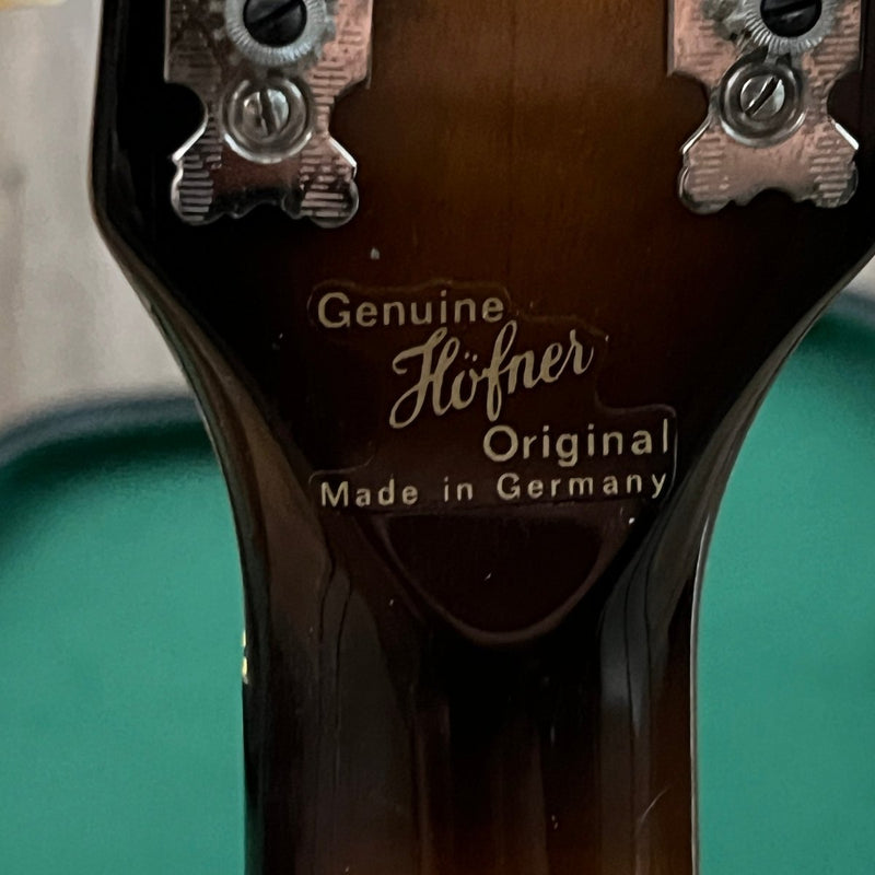 SOLD - Hofner 500/1 Vintage 62 bass 2003 Sunburst - Mahar's Vintage Guitars