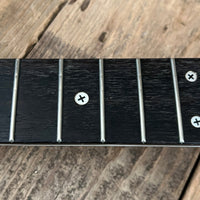 SOLD - Ibanez 1996 JEM7 Burnt Stained Blue Steve Vai - Mahar's Vintage Guitars