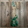 SOLD - Ibanez 1996 JEM7 Burnt Stained Blue Steve Vai - Mahar's Vintage Guitars