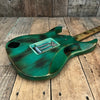 SOLD - Ibanez 1996 JEM7 Burnt Stained Blue Steve Vai - Mahar's Vintage Guitars