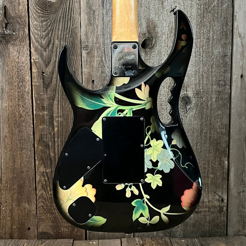 SOLD - Ibanez JEM 77 FP Steve Vai Signature 1988 Floral Pattern - Mahar's Vintage Guitars