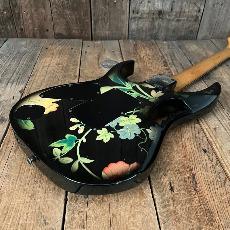 SOLD - Ibanez JEM 77 FP Steve Vai Signature 1988 Floral Pattern - Mahar's Vintage Guitars