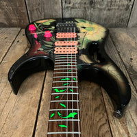 SOLD - Ibanez JEM 77 FP Steve Vai Signature 1988 Floral Pattern - Mahar's Vintage Guitars