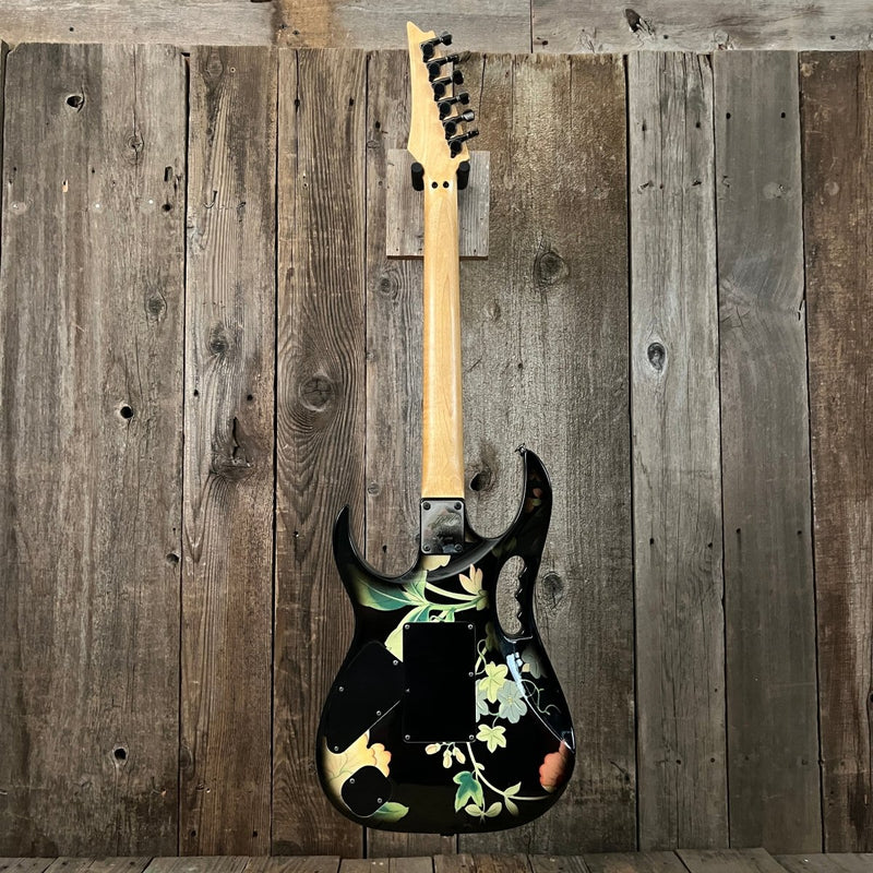 SOLD - Ibanez JEM 77 FP Steve Vai Signature 1988 Floral Pattern - Mahar's Vintage Guitars