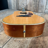 SOLD - James E Patterson Dreadnought Acoustic Guitar D - 41 Style 2001 Natural - Mahar's Vintage Guitars
