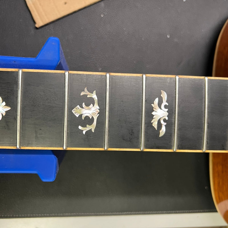 SOLD - James E Patterson Dreadnought Acoustic Guitar D - 41 Style 2001 Natural - Mahar's Vintage Guitars