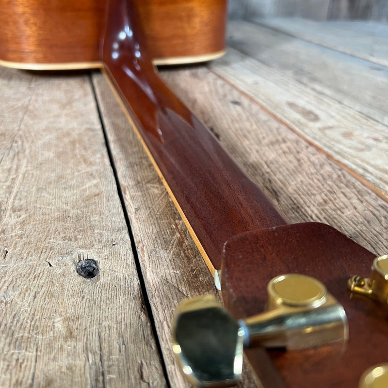 SOLD - James E Patterson Dreadnought Acoustic Guitar D - 41 Style 2001 Natural - Mahar's Vintage Guitars
