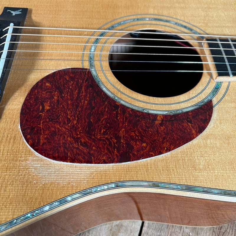 SOLD - James E Patterson Dreadnought Acoustic Guitar D - 41 Style 2001 Natural - Mahar's Vintage Guitars