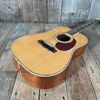 SOLD - James E Patterson Dreadnought Acoustic Guitar D - 41 Style 2001 Natural - Mahar's Vintage Guitars