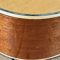 SOLD - James E Patterson Dreadnought Acoustic Guitar D - 41 Style 2001 Natural - Mahar's Vintage Guitars
