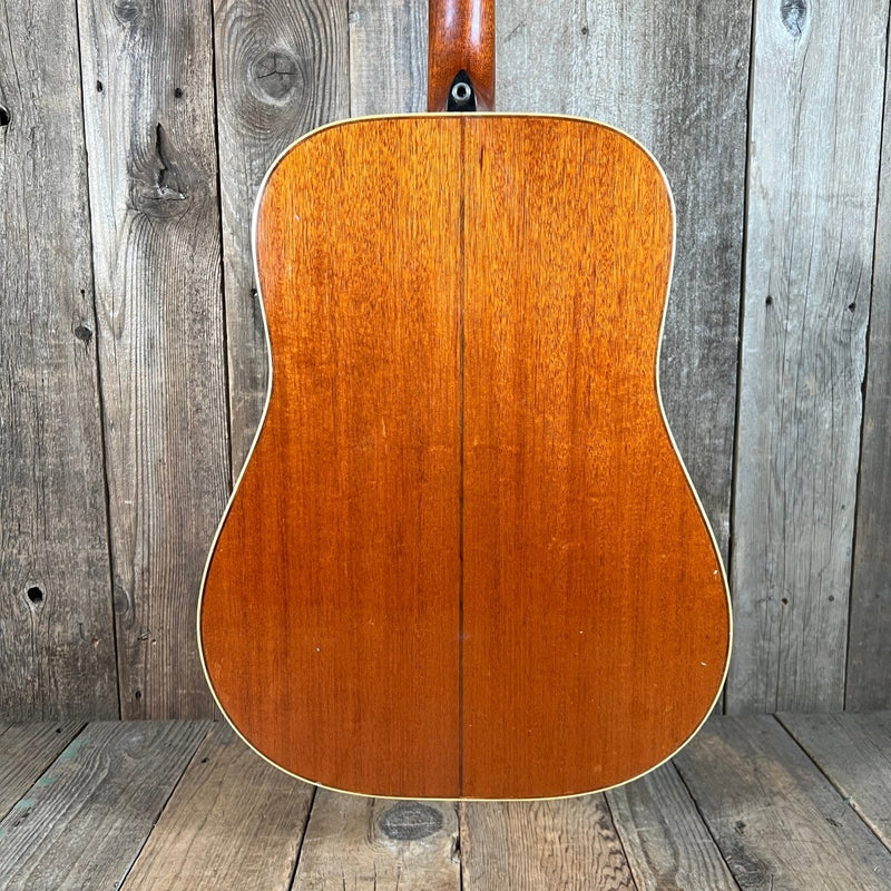SOLD - James E Patterson Dreadnought Acoustic Guitar D - 41 Style 2001 Natural - Mahar's Vintage Guitars