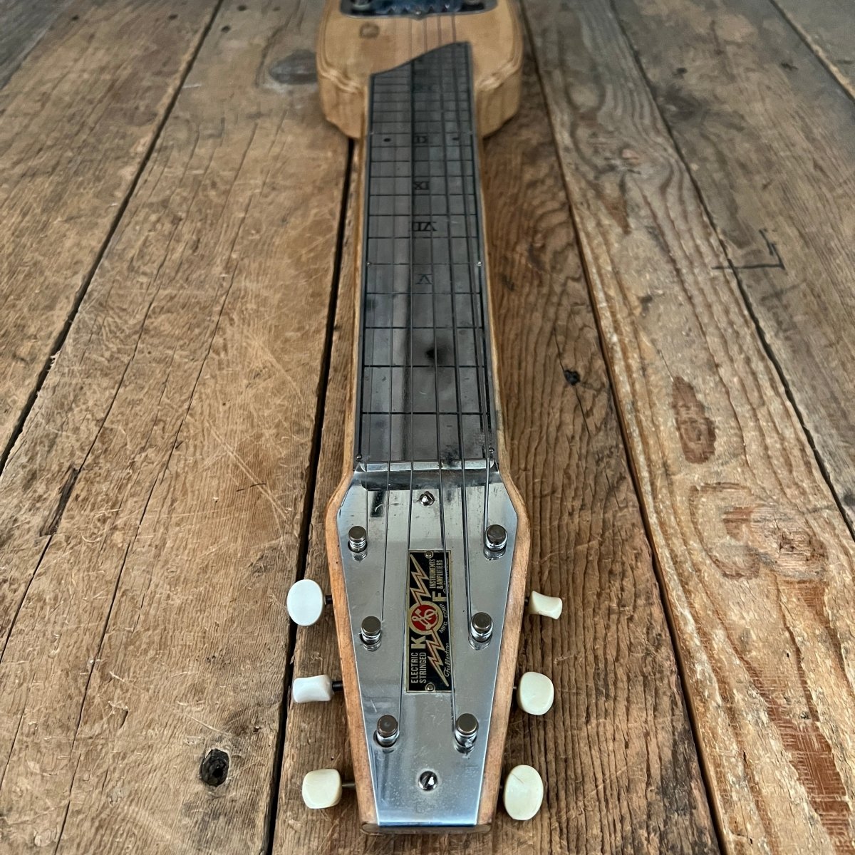 SOLD - K and F Electric Stringed Instruments & Amplifiers Lap