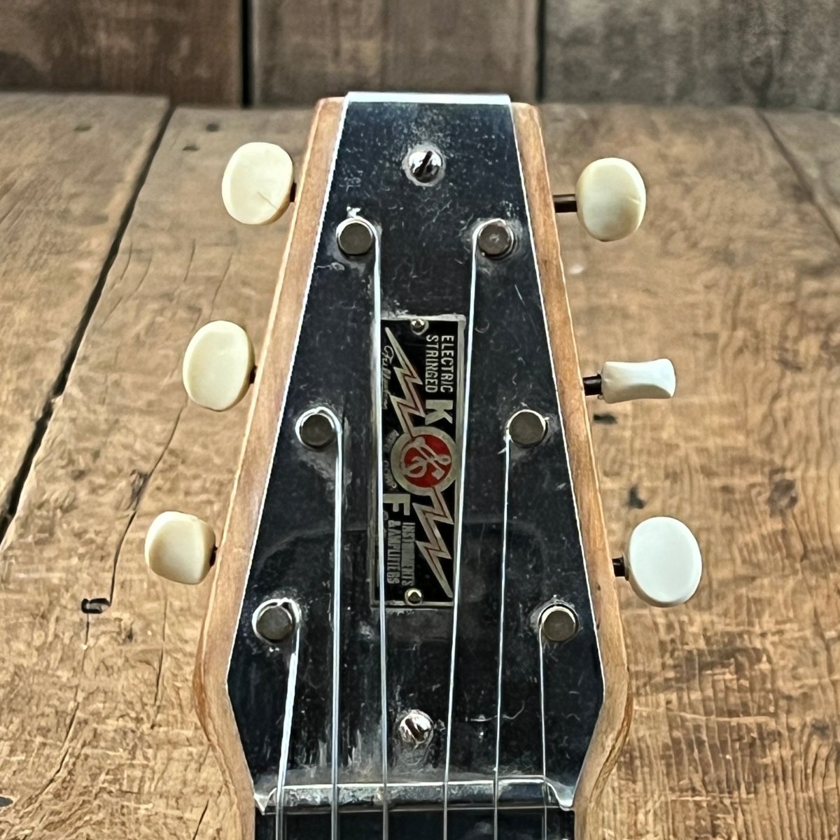 SOLD - K and F Electric Stringed Instruments & Amplifiers Lap