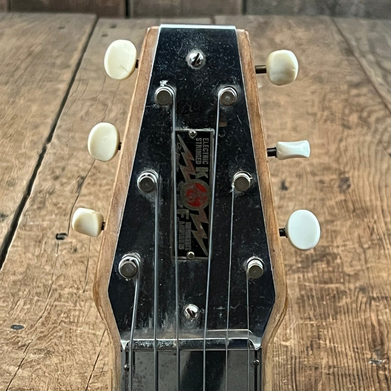 SOLD - K and F Electric Stringed Instruments & Amplifiers Lap Steel 1946 K&F Kauffman & Fender - Mahar's Vintage Guitars