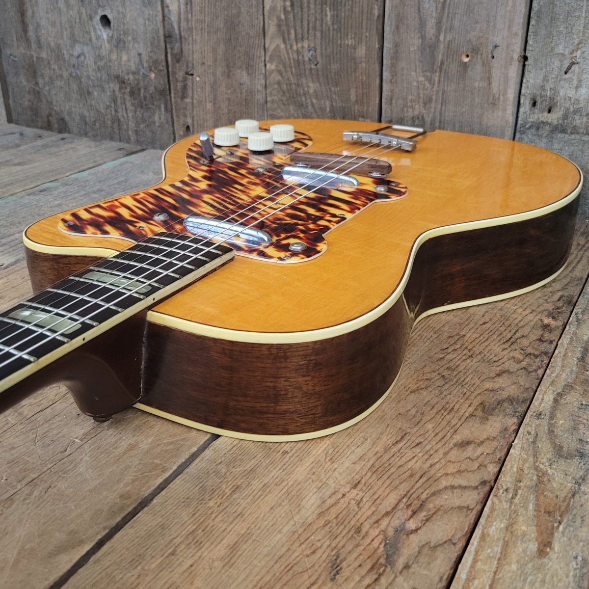SOLD - Kay K-161 Thin Twin 1950s 1955 1956 – Mahar's Vintage Guitars