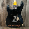 SOLD - Keith Holland Strat Style 2015 Black - Mahar's Vintage Guitars
