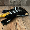 SOLD - Keith Holland Strat Style 2015 Black - Mahar's Vintage Guitars
