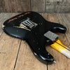 SOLD - Keith Holland Strat Style 2015 Black - Mahar's Vintage Guitars