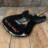 SOLD - Keith Holland Strat Style 2015 Black - Mahar's Vintage Guitars