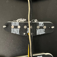 SOLD - Keith Holland Strat Style 2015 Black - Mahar's Vintage Guitars