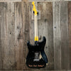 SOLD - Keith Holland Strat Style 2015 Black - Mahar's Vintage Guitars