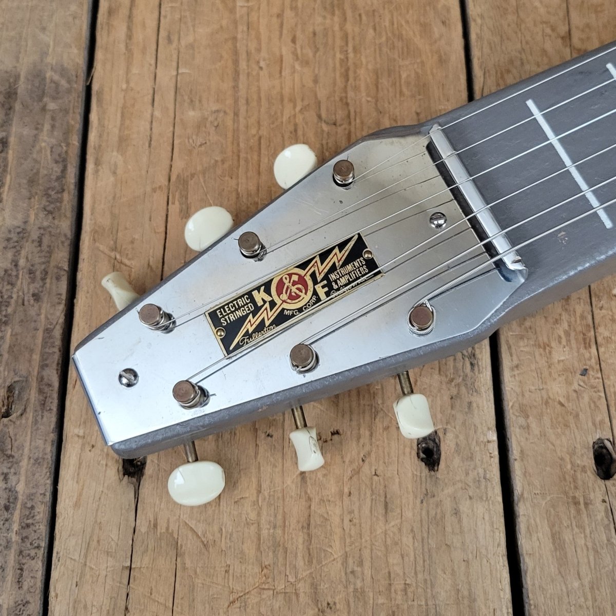 SOLD - K&F Lap Steel Kaufman and Fender 1945-46 – Mahar's Vintage