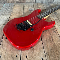 SOLD - Kramer Baretta 1984 Candy Apple Red - Mahar's Vintage Guitars