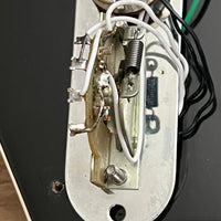 SOLD - Lentz Traditional T 2009 Black Telecaster Custom Black on Black - Mahar's Vintage Guitars