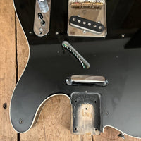 SOLD - Lentz Traditional T 2009 Black Telecaster Custom Black on Black - Mahar's Vintage Guitars