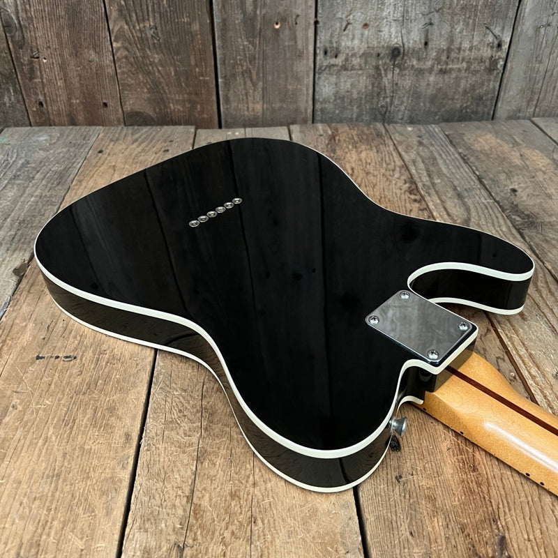 SOLD - Lentz Traditional T 2009 Black Telecaster Custom Black on Black - Mahar's Vintage Guitars