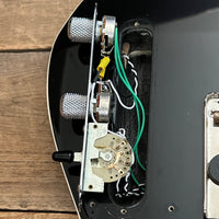 SOLD - Lentz Traditional T 2009 Black Telecaster Custom Black on Black - Mahar's Vintage Guitars